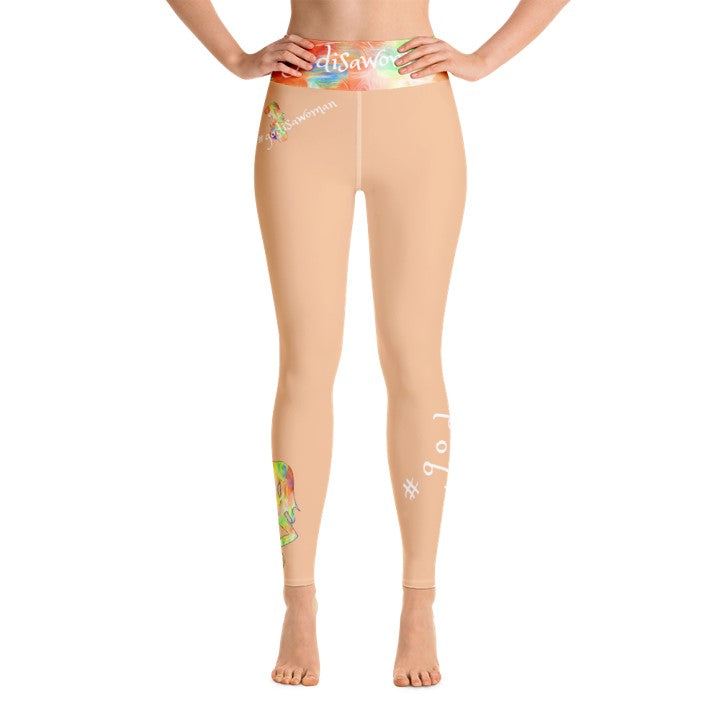#godisawoman. Fitness Wear Leggings for Women. Active Pilates Leggings- Beige, Teal, Black. WickedYo.